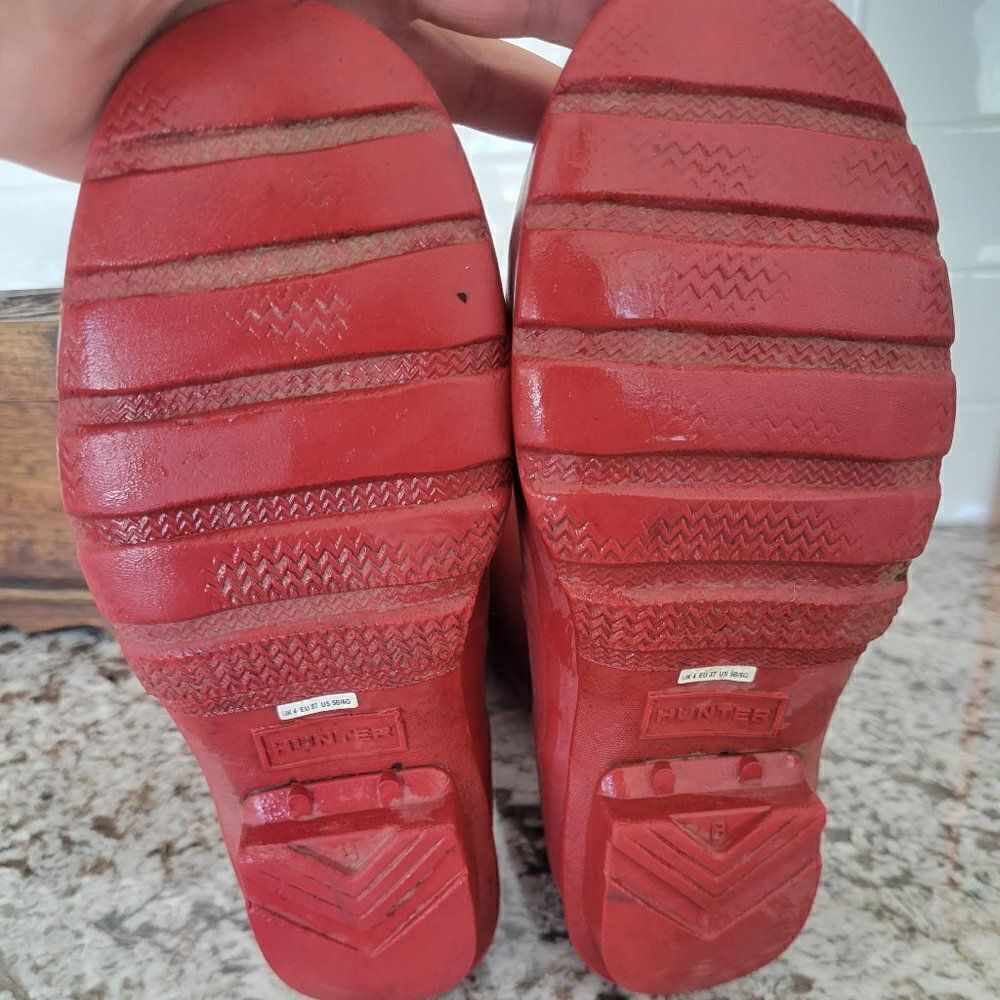 Hunter boots size 5B/6G /37 EUR - Picture 10 of 11